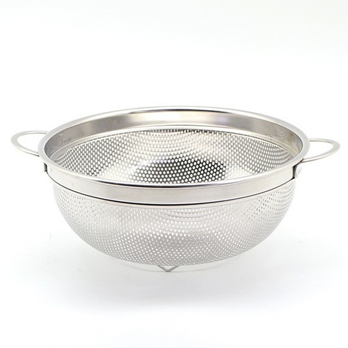 מסננת עגולה +שתי ידיות על רגליות 11*21 ס