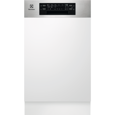 מדיח כלים חצי אינטגרלי צר SatelliteClean סדרת 600 EES42210IX Electrolux 