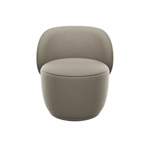  כורסא מסתובבת בוקלה שיטאקי KUON Swivel armchair Shitake