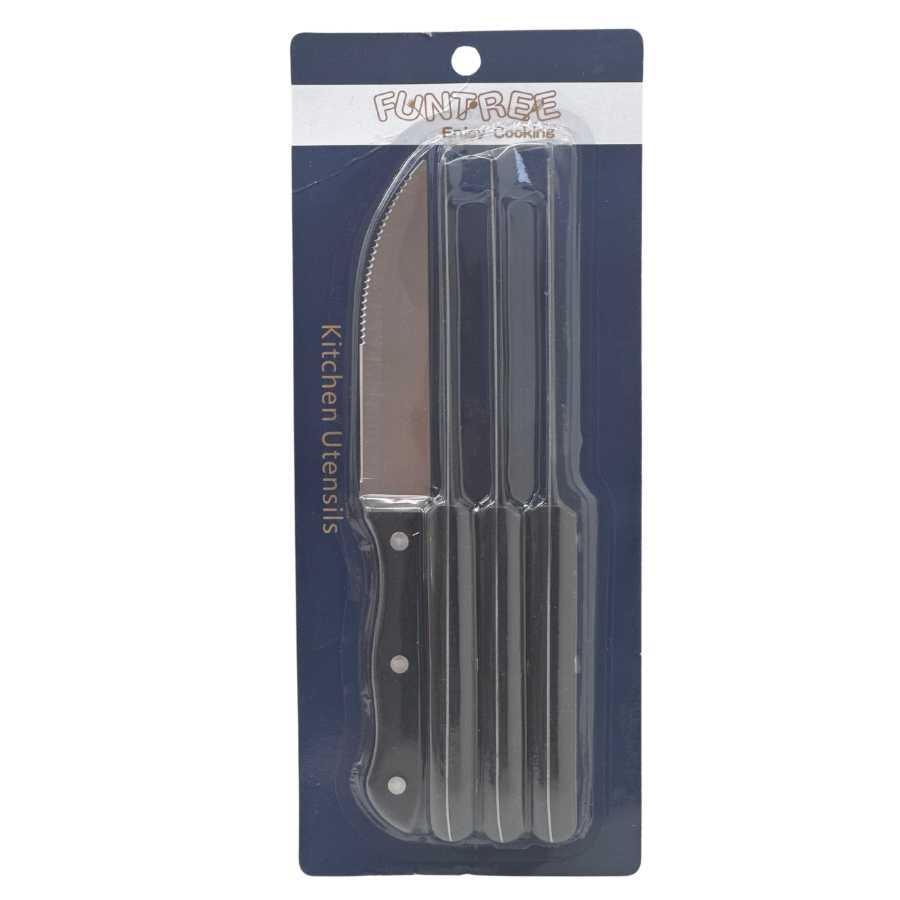 סט 4 סכיני סטיק רחבות - YZ24-108