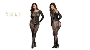 בגד רשת סקסי עם מפשעון | Baci Lingerie