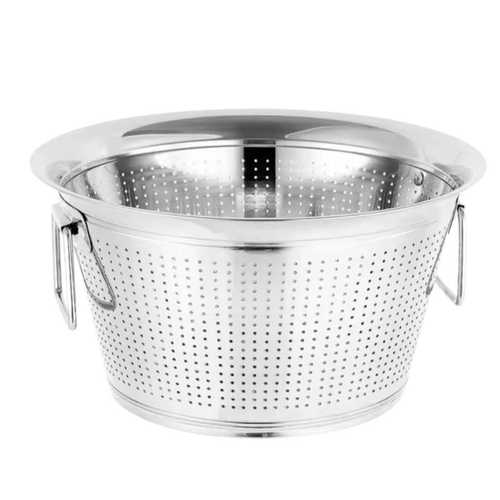 מסננת נירוסטה עגולה עם ידיות 59*25 ס