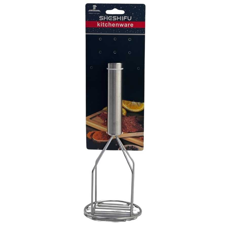 מועך תפו"א ידני נירוסטה 10*27 ס"מ - YZ24-96