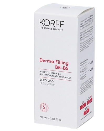 סרום מתקן לטיפול קמטים בעור הפנים Korff Derma Filling B8-B530 ml