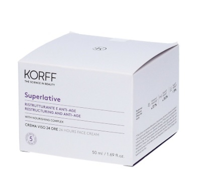 קרם אנטי אייג'ינג לטיפול בקמטים עמוקים KORFF Superlative Balm Viso 24 Ore 50ml