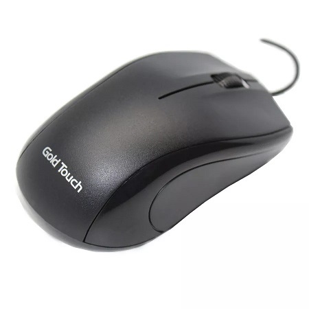 עכבר USB GOLD שחור MS614-R