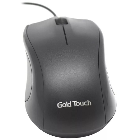 עכבר USB GOLD שחור MS614-R