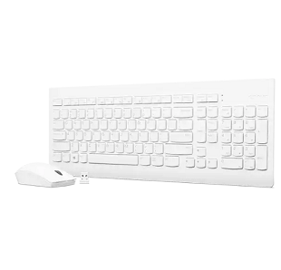 מקלדת ועכבר אלחוטי WHITE LENOVO 510 GX30Z91078 WHITE/ ENG/HEB/ARB