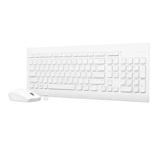 מקלדת ועכבר אלחוטי WHITE LENOVO 510 GX30Z91078 WHITE/ ENG/HEB/ARB
