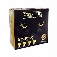 קאטר ליטר חול מתגבש עם פחם לחתול 10 ק''ג CATTER LITTER 