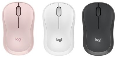 עכבר גרפיטי M240 Bluetooth SILENT 2.4/BT ורוד LOGITECH