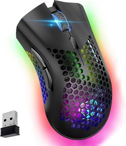 עכבר GAMING גיימינג אלחוטי נטען בלי בטריות 500MAH