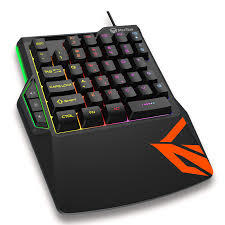 מקלדת ONE HAND GAMING KEYBOARD MEETION MT-KB015