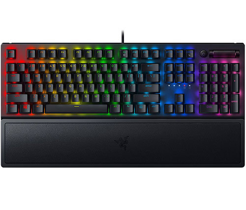 מקלדת מיכאנית USB 90903-003-21 RAZER BLACKWIDOW V3 GREEN SWITC