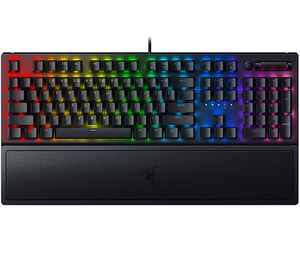 מקלדת מיכאנית USB 90903-003-21 RAZER BLACKWIDOW V3 GREEN SWITC