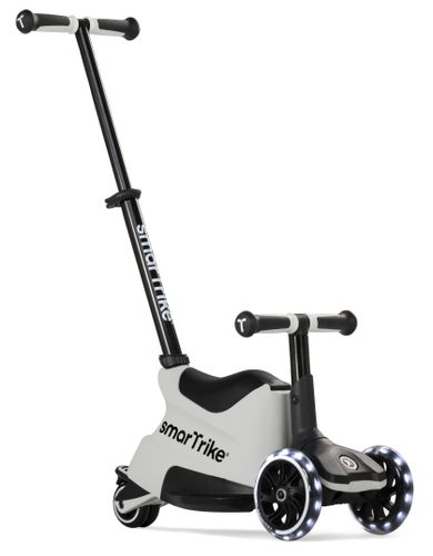 Xtend רייד און 4 ב 1 מבימבה לגיל שנה עד קורקינט לגיל 12 - אפור