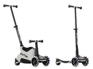 Xtend רייד און 4 ב 1 מבימבה לגיל שנה עד קורקינט לגיל 12 - אפור