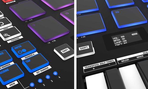 מקלדת שליטה / קונטרולר מידי אלחוטי - Reloop Keypad Pro