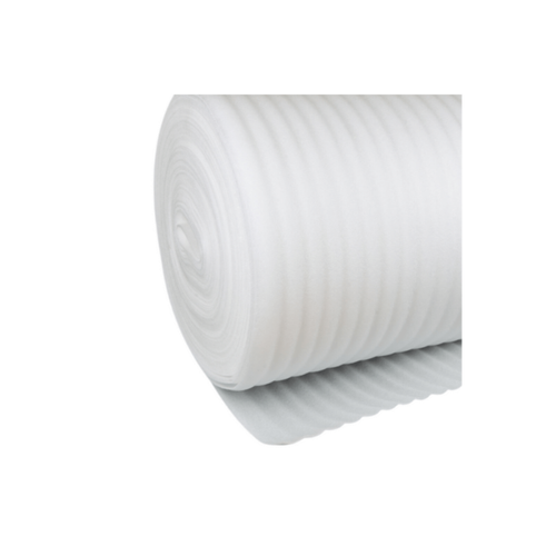 גליל פום פוליאתילן מוקצף לבן לאריזה והגנה על חפצים