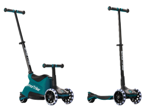 Xtend רייד און 4 ב 1 מבימבה לגיל שנה עד קורקינט לגיל 12 - כחול מנטה