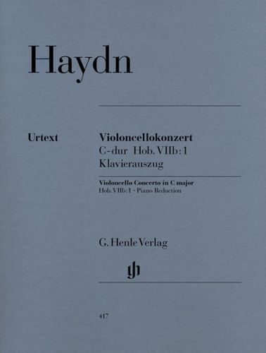 ספר תווים Concerto for Violoncello and Orchestra C major Hob. VIIb:1