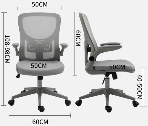 כיסא למשרד עם ידיות מתקפלות - דגם Tango