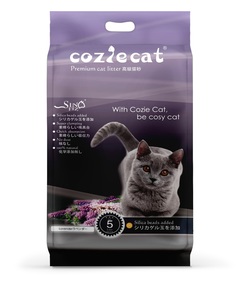 סופרחול חול מתגבש קוזיקט לוונדר 10 ליטר COZIECAT