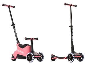 Xtend רייד און 4 ב 1 מבימבה לגיל שנה עד קורקינט לגיל 12 - ורוד