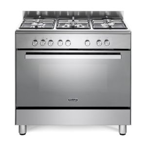 תנור משולב כיריים גז - 5 להבות Delonghi דלונגי DEMX965-IL נירוסטה
