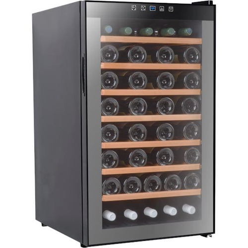 מקרר יין מדחס עד 50 בקבוקים vinopo CH-128FD2+מדפי עץ