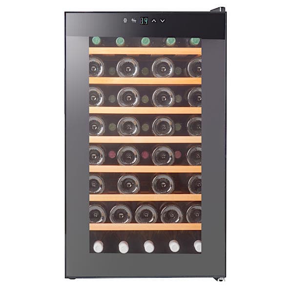מקרר יין מדחס עד 50 בקבוקים vinopo CH-128FD2+מדפי עץ