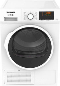 מייבש כביסה קונדנסור 8 ק"ג טלפונקן דגם TFD800S5C TELEFUNKEN