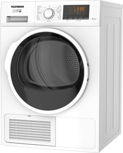 מייבש כביסה קונדנסור 8 ק"ג טלפונקן דגם TFD800S5C TELEFUNKEN