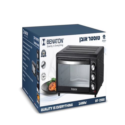 טוסטר אובן 23 ליטר BENATON BT-2500 