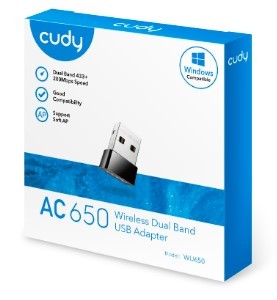 כרטיס USB CUDY AC 650 WU650 650MBPS
