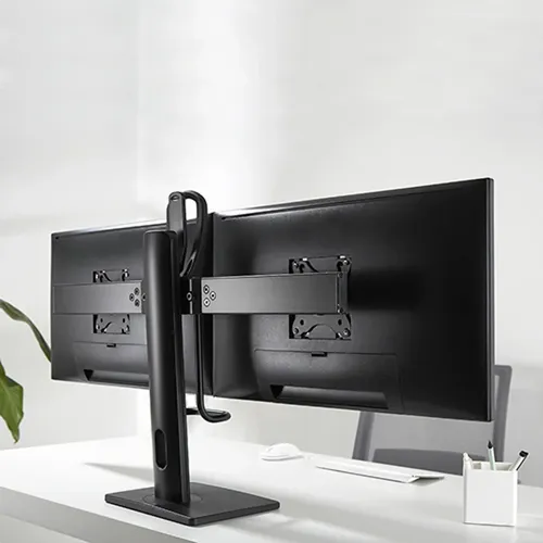 מתקן שולחני לשני מסכים Lumi LDT41-T02