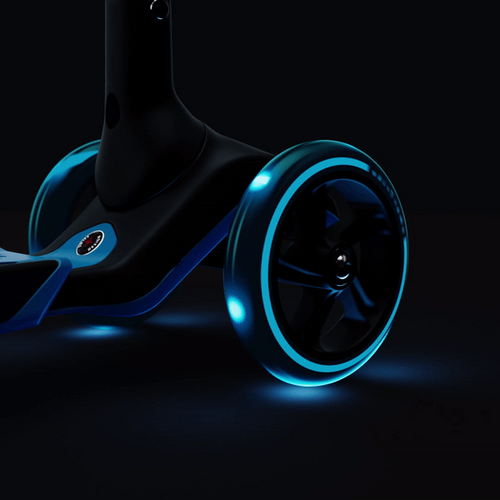 Xtend מיני רייד 4 ב 1 בימבה דחיפה מגיל שנה עד קורקינט מתקפל לגיל 9 - אפור/לבן