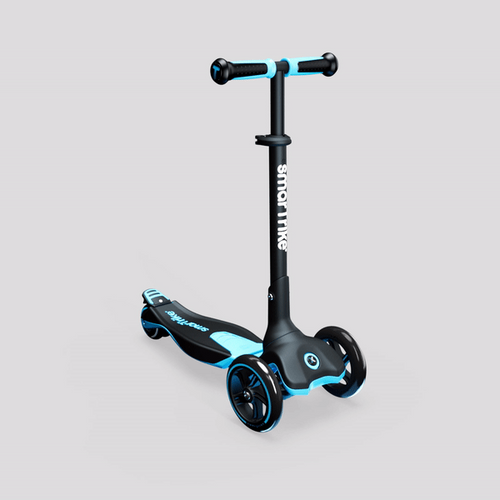 Xtend מיני רייד 4 ב 1 בימבה דחיפה מגיל שנה עד קורקינט מתקפל לגיל 9 - כחול