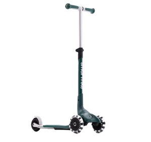 Xtend מיני+ קורקינט רב-שלבי מתקפל עם מדרך מתארך ואורות בגלגלים לגילאי 2-9 שנים - ירוק