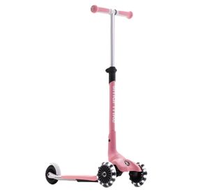 Xtend מיני+ קורקינט רב-שלבי מתקפל עם מדרך מתארך ואורות בגלגלים לגילאי 2-9 שנים - ירוק