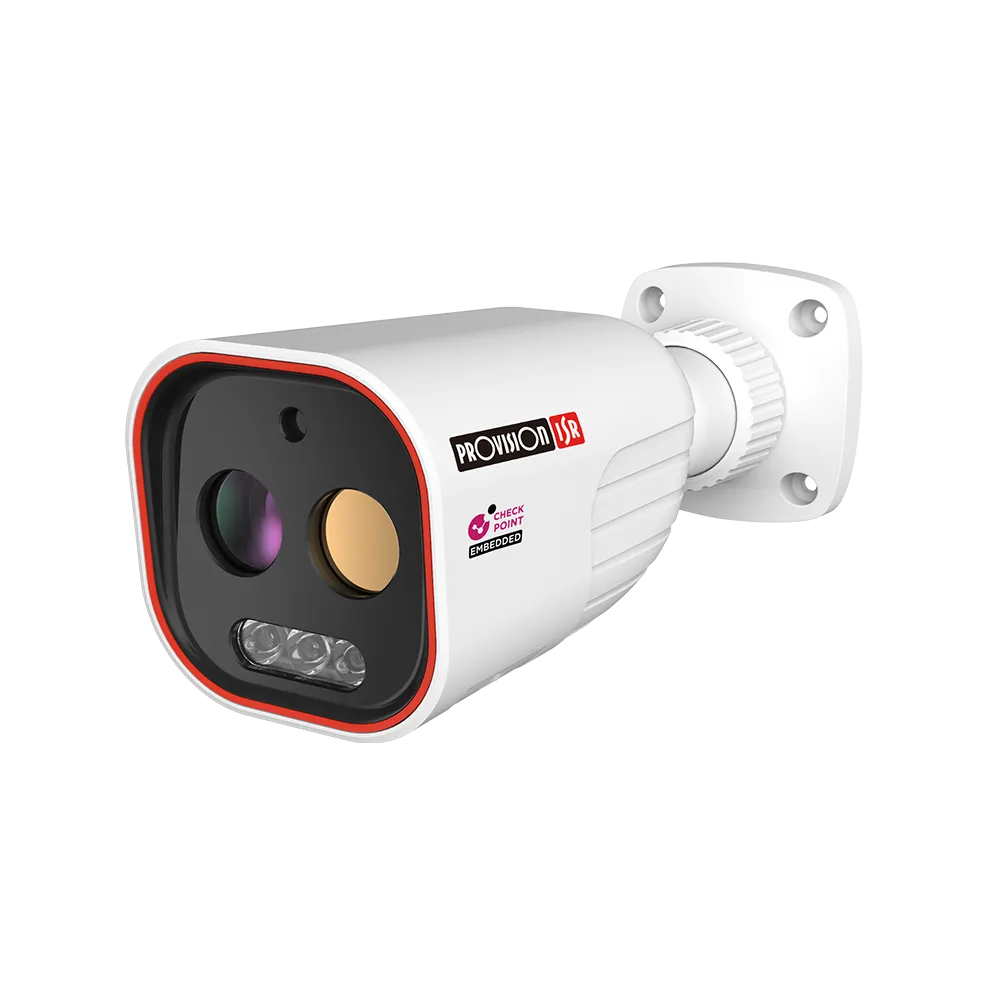 מצלמת צינור טרמית 5MP עדשה 7 מ"מ זיהוי פנים אנליטיקה מתקדמת WDR