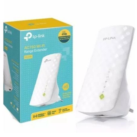 אקסס פוינט מגדיל טווח שקע חשמל TPLINKRE200 068750MBPS EXTENDER