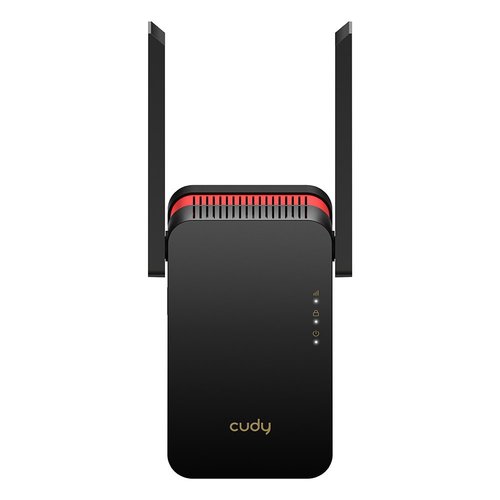 מגדיל טווח לחשמל 2 אנטנות Acces Point CUDY AX3000 EXTENDER RE3000-IL WIFI6