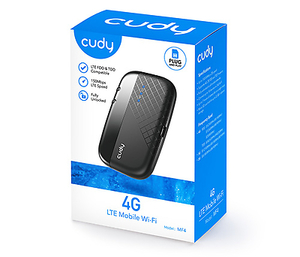 מודם סוללרי USB CUDY 4G LTE MOBILE WIFI 2000MAH MF4-IL