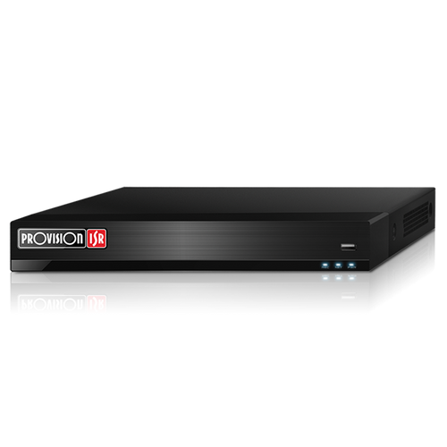 מערכת הקלטה NVR עם 8 ערוצים תומכת עד 12 מגה ואנליטיקה מתקדמת Provision NVR12-8200FAN-2T כולל הארד דיסק 2 טרה מובנה