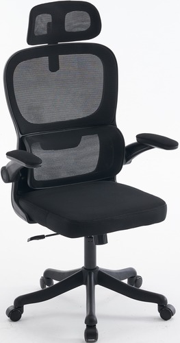כסא משרדי אורטופדי - דגם Lux - שחור