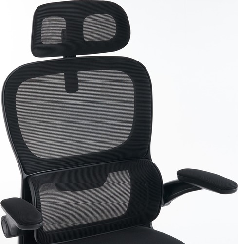 כסא משרדי אורטופדי - דגם Lux - שחור