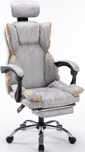 כסא משרדי פרימיום - דגם Prize - אפור בהיר