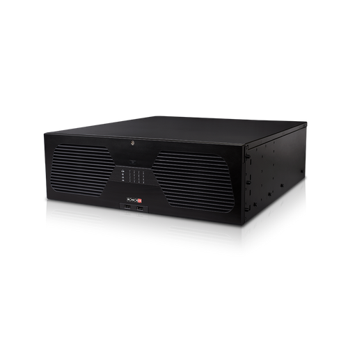 מערכת הקלטה ל 128 מצלמות אבטחה רזולוציה 4K 16MP דיסק 8TB כולל RAID דגם NVR16-128RFAN(3U) כולל הארד דיסק 8 טרה מובנה