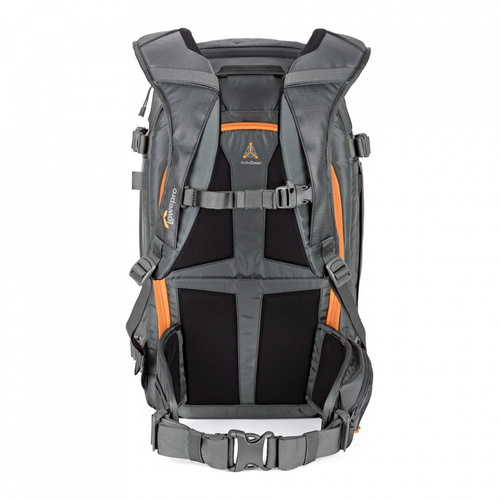 תיק גב אפור למצלמה Lowepro Whistler BP 350 AW II